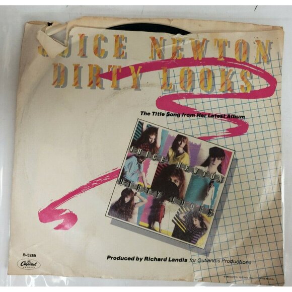 45rpm Juice Newton, Dirty Looks, Twenty Years Ago, (154R) - Picture 2 of 5